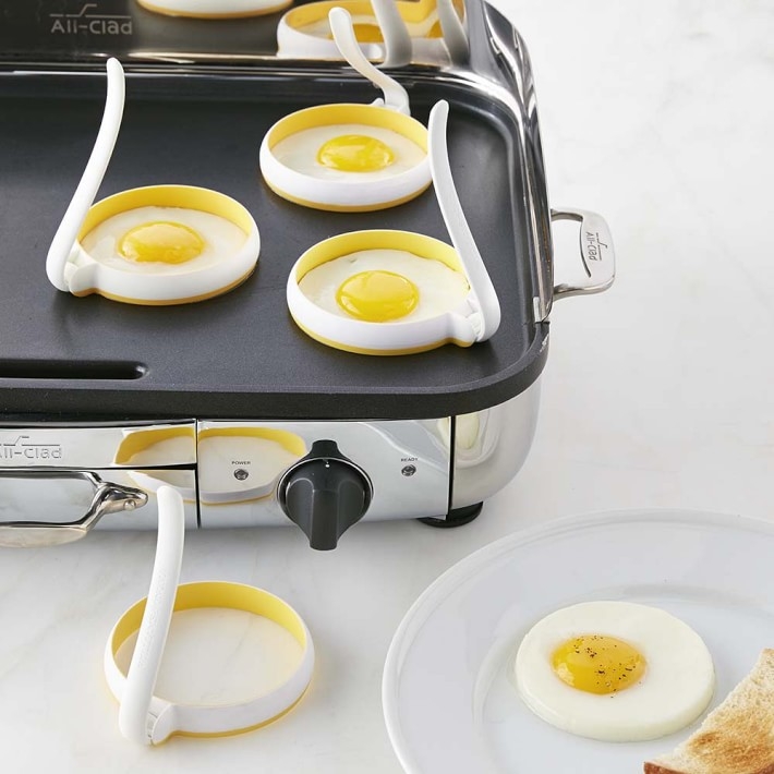 Round Silica gel Omelette ring Creative kitchen Supplies high quality TPE Omelette