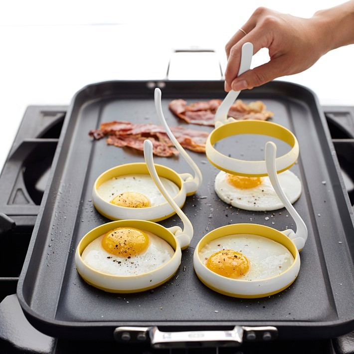 Round Silica gel Omelette ring Creative kitchen Supplies high quality TPE Omelette