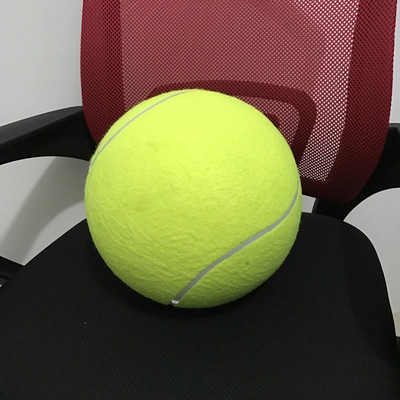 Big Tennis Signature 24cm Inflatable Tennis Festival Activity gift Pet tennis Bite toy