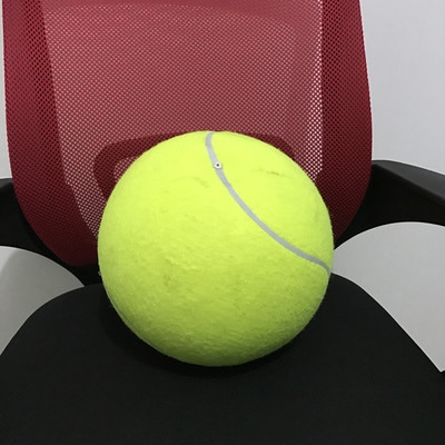 Big Tennis Signature 24cm Inflatable Tennis Festival Activity gift Pet tennis Bite toy