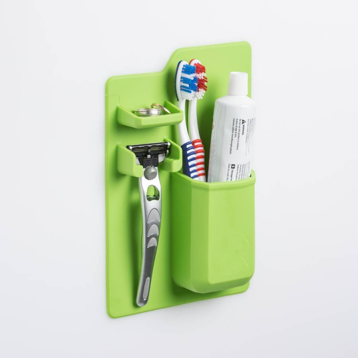 Wall-mounted Silica gel Toothbrush Holder Portable Shaving Razor Silica gel Creative Supplies
