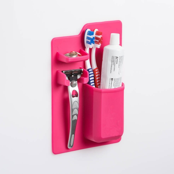 Wall-mounted Silica gel Toothbrush Holder Portable Shaving Razor Silica gel Creative Supplies