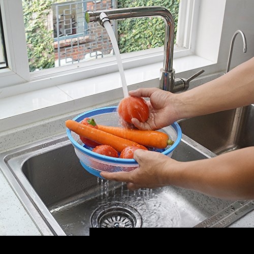 Kitchen Supplies Plastic Microwave Oven Folding Cover Multifunction Fruit tray Microwave oven