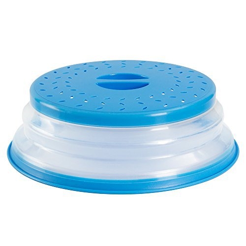Kitchen Supplies Plastic Microwave Oven Folding Cover Multifunction Fruit tray Microwave oven