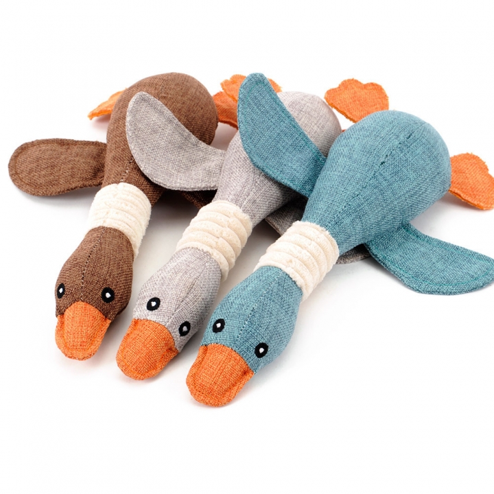 Wild Goose Vocal Dog Toy Pet Puzzle toy Plush Dog Toy Creative Dog toy
