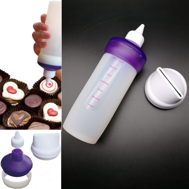 Candy Melts Cream Silk flower Chocolate Flower Device Suit DIY Cream Bottle  Kitchen Restaurant Supplies