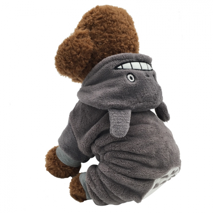 Pet Totoro Transformed Dress Pet New Clothes Pet dog Four Corners Clothes Autumn and winter