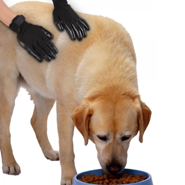 Pet Mane Massage Gloves Cat and dog clean tool Environmental protection Bathing Gloves