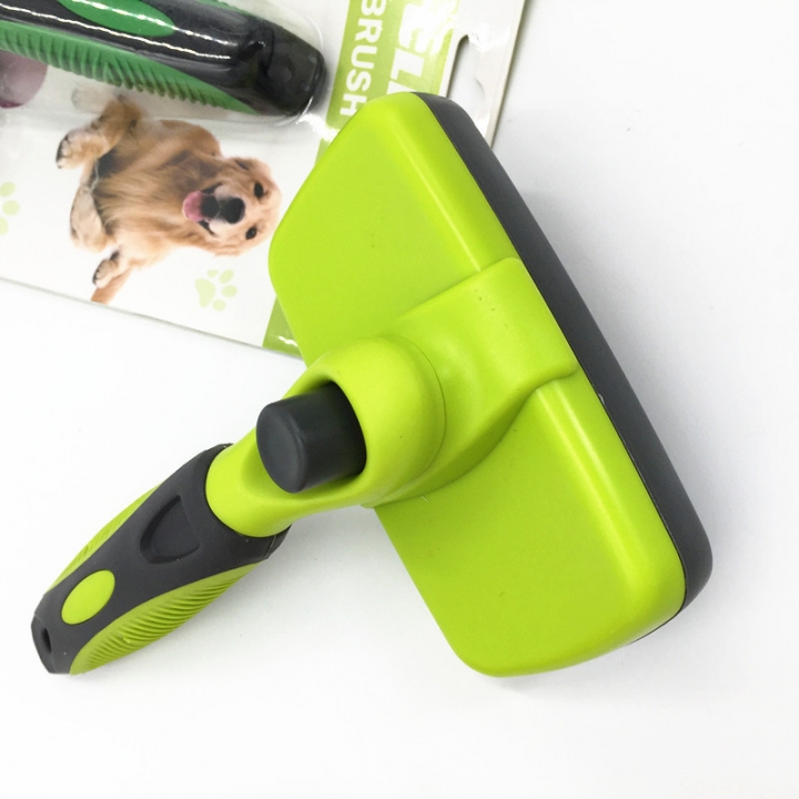 Pet Supplies pet Automatic Faded Comb Dog Grooming Brush Pet Beauty Open knot Shaving Comb