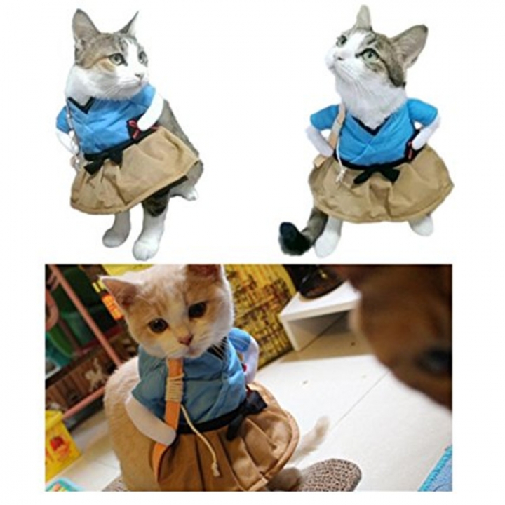 Pet Dog Transformed dress Urawa Taro Standing Teddy Bichon pet Clothes