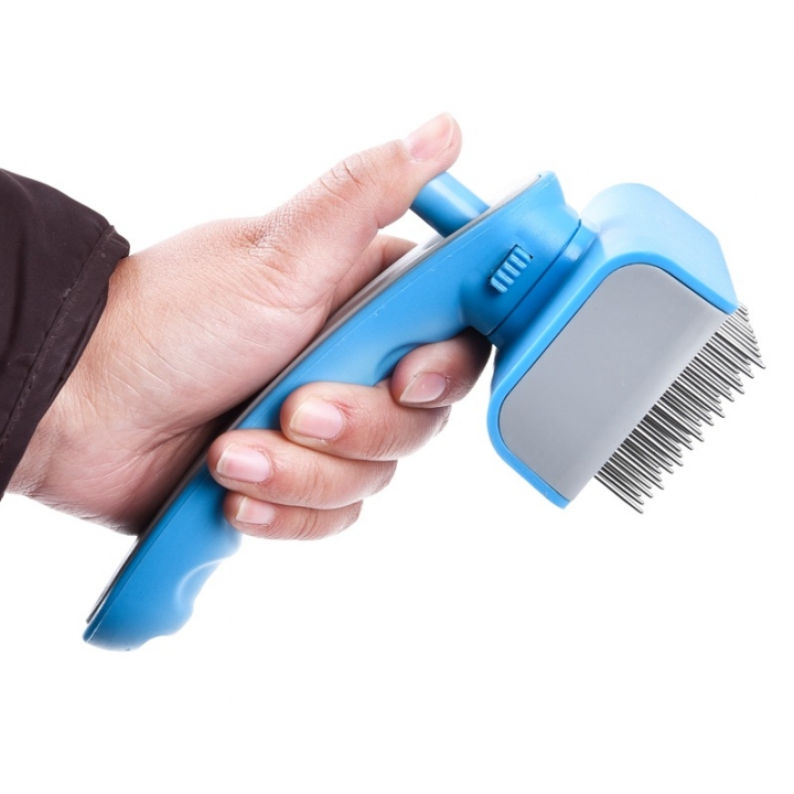 Pet Open Knot Comb Dog hair Cleaning Comb Dog Comb Pet Comb Cat And dog Needle Comb Pusher