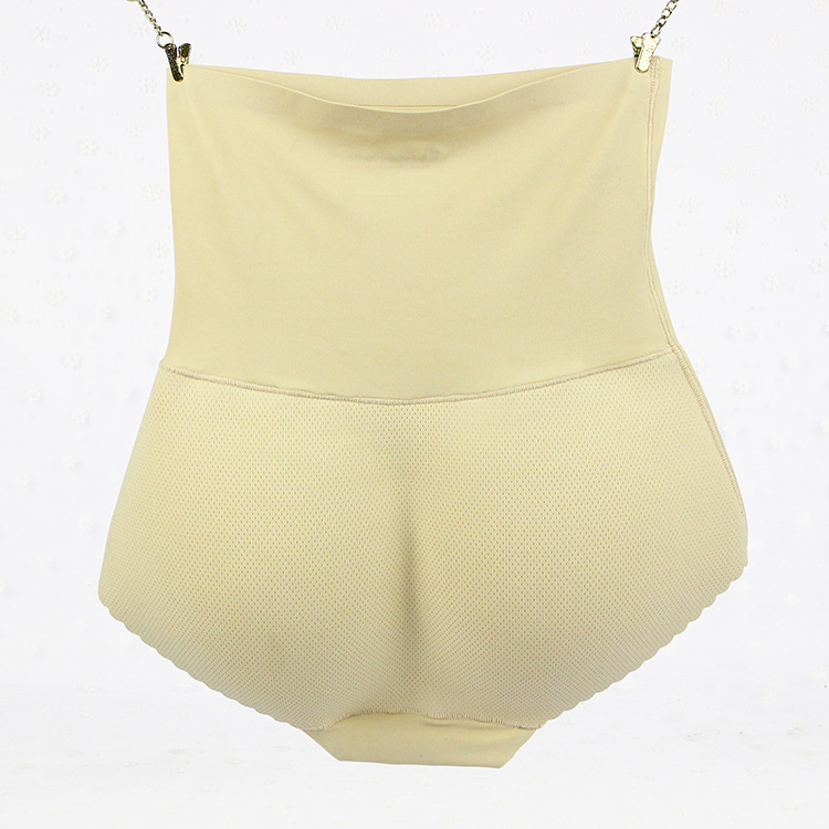 Hip No trace Abdomen Body sculpting High elasticity female High waist Panties
