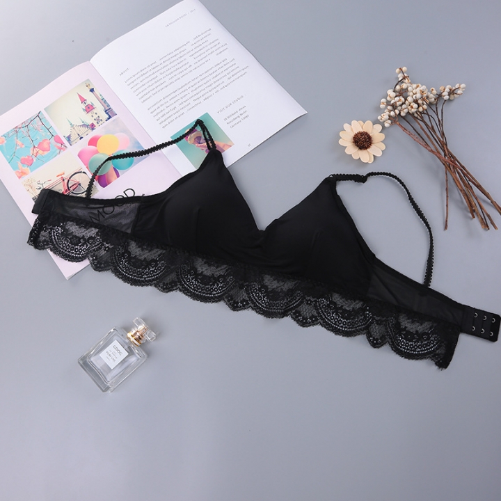 Ms Sexy No trace Lace Adjustable Bra Comfortable Gather No rims underwear