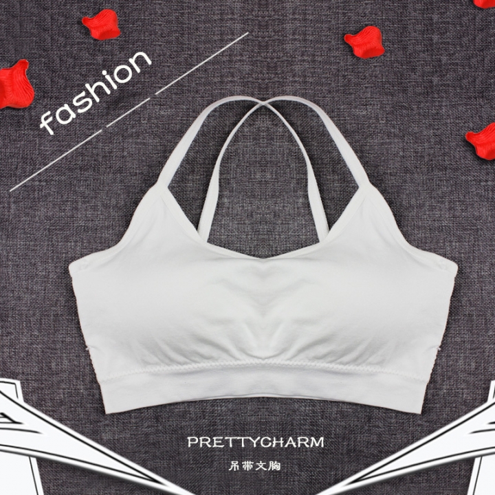 Ms Wrapped chest Beauty back movement Bra fashion Breathable knitting Bra