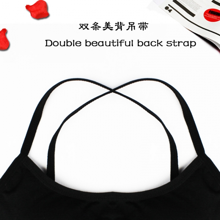 Ms Wrapped chest Beauty back movement Bra fashion Breathable knitting Bra