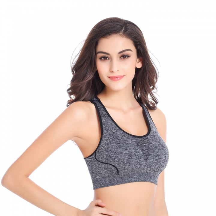 Ms Shockproof Run Fitness Quick drying Underwear No trace No rims Yoga training Movement Bra