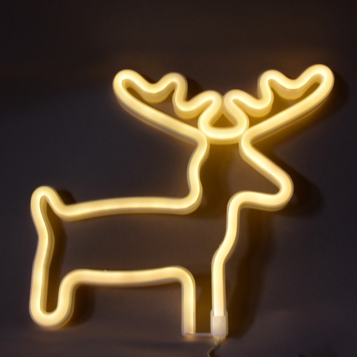 Rainbow Bell Batman Cactus Neon led Decorative lights festival Night light
