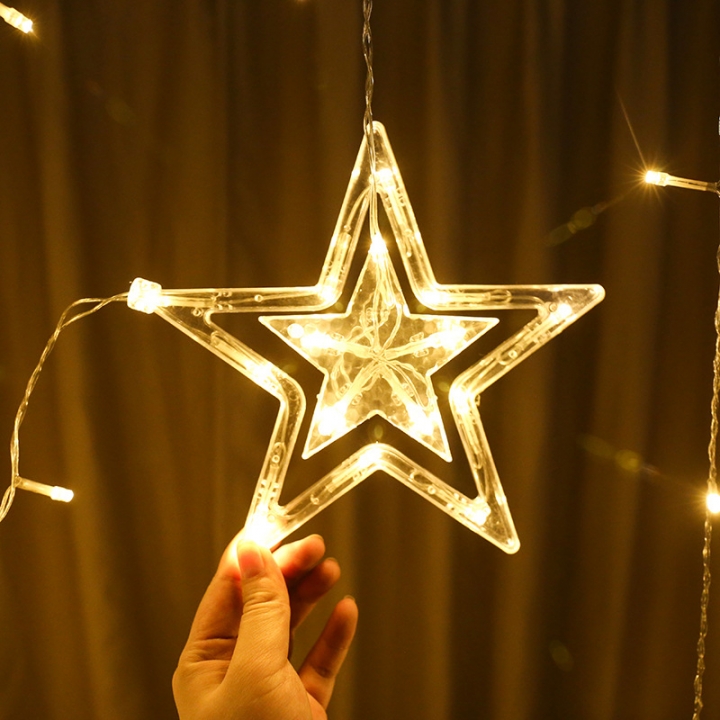 LED lights  curtain Ice strip light Hanging lamp bedroom Christmas Wedding festival decoration