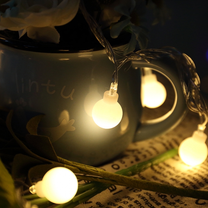 led Ball lamp Flashing light Lantern Decorative lights Gypsophila Pendant Christmas lights