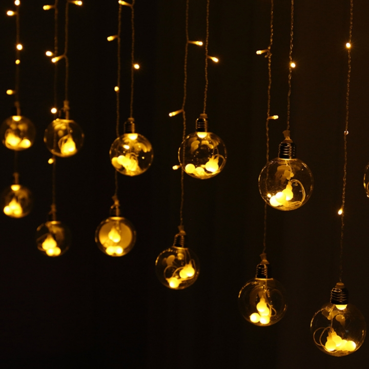 Creative Ambient Light festival curtain Decorative lights Hanging lamp Wishing ball Lantern