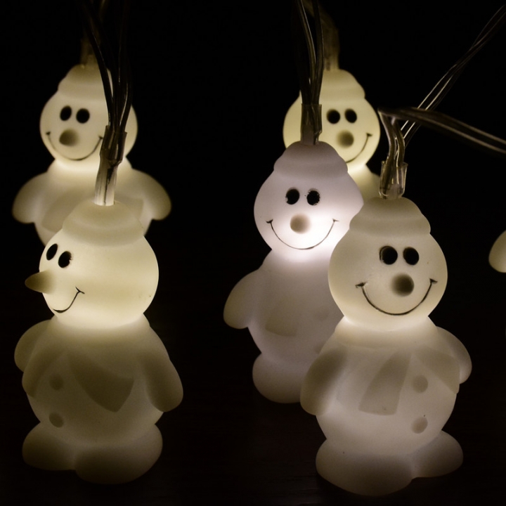 Silicone Santa Claus snowman LED light Halloween pumpkin ghost Lantern Pendant decoration