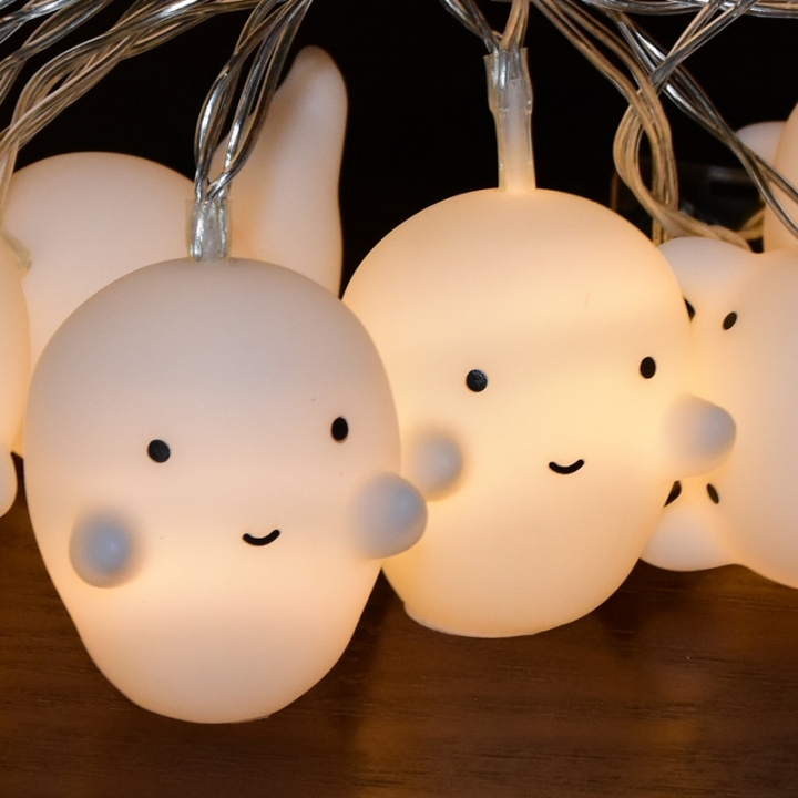 Silicone Santa Claus snowman LED light Halloween pumpkin ghost Lantern Pendant decoration