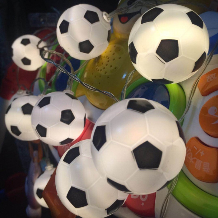World cup led football Lantern Flashing light bar Gear Cafe background Decorative lights
