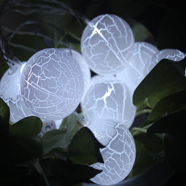 Led lantern Flashing light Star light string Christmas Wedding Crack ball festival Decorative lights