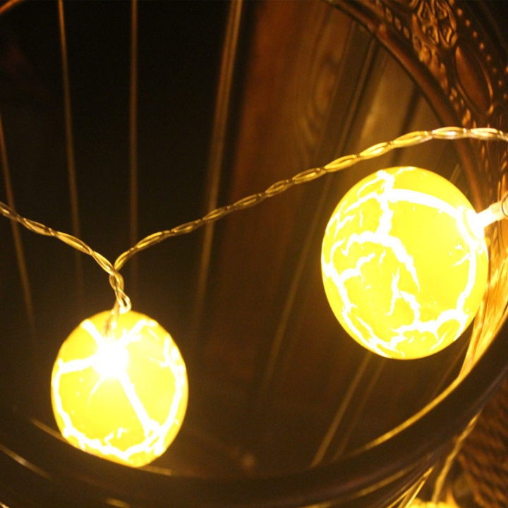 Led lantern Flashing light Star light string Christmas Wedding Crack ball festival Decorative lights