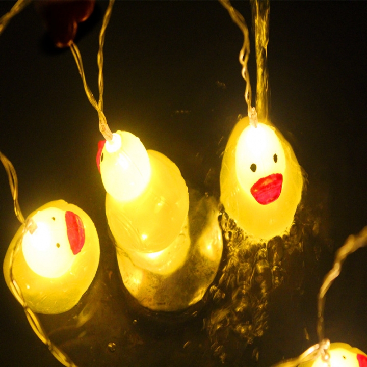 led Star light Lantern dream Teenage heart room Little yellow duck animal modeling Decorative lights