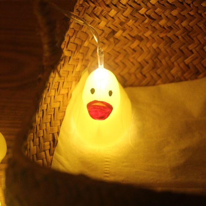 led Star light Lantern dream Teenage heart room Little yellow duck animal modeling Decorative lights
