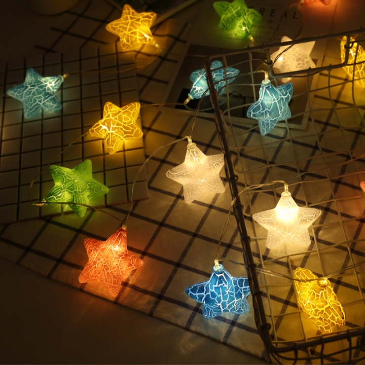 led crack Pentagram Ball light Gypsophila Shooting Prop Flashing string