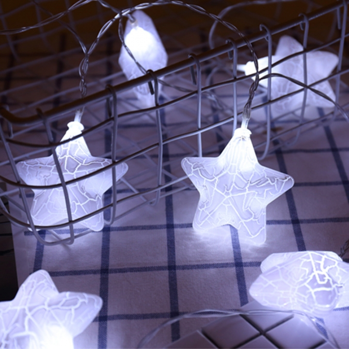 led crack Pentagram Ball light Gypsophila Shooting Prop Flashing string