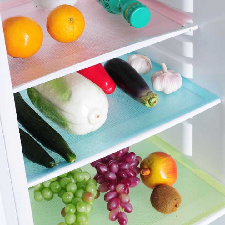 Refrigerator Pad Antibacterial Antifouling Mildew Moisture Tailorable Pad Refrigerator Mats  Kitchen Restaurant Supplies