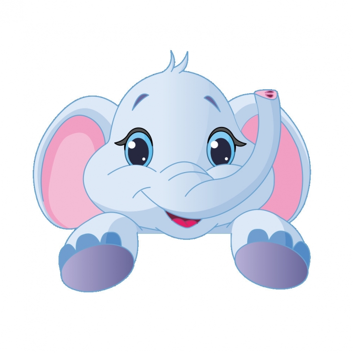 Elephant kitten panda Switch Sticker living room TV background Can be removed Wall sticker