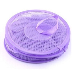 Color network Hanging Multi-layer Storage Cage Hanging cage Cylindrical Storage bag Hanging basket
