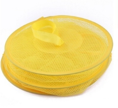 Color network Hanging Multi-layer Storage Cage Hanging cage Cylindrical Storage bag Hanging basket