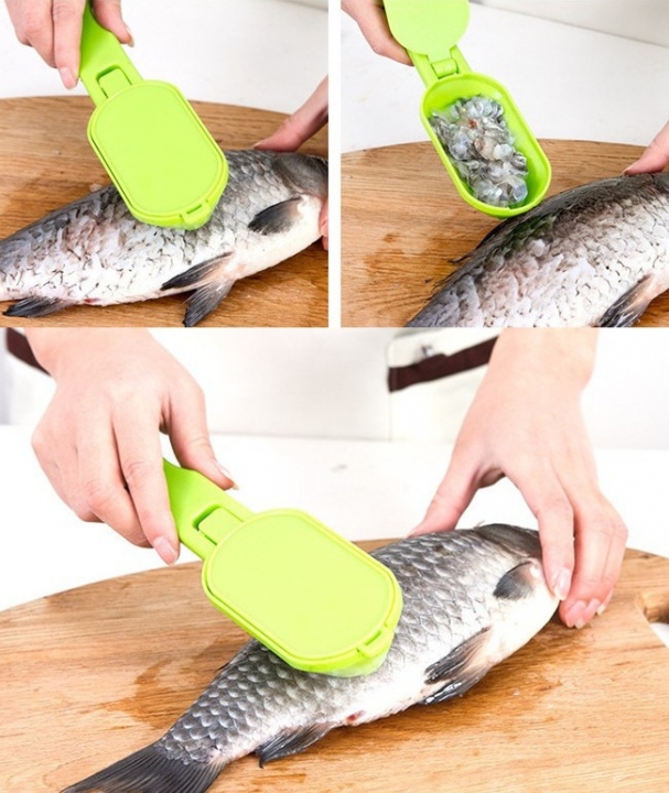 Kitchen tool Fish scale Planing scraper Go to the scales Multifunction Fish scale Scraping