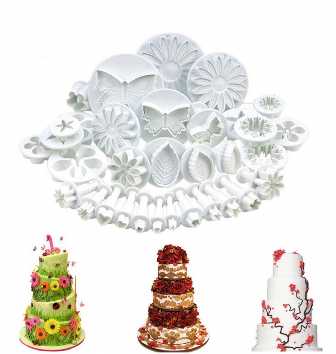Baking Suit Fondant cake Mold spring Embossing Mold Biscuits Impression