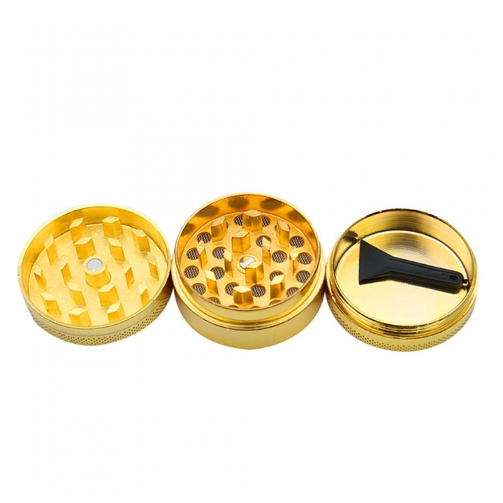 Gold Gold Zinc alloy Smoke machine metal tobacco Abrader
