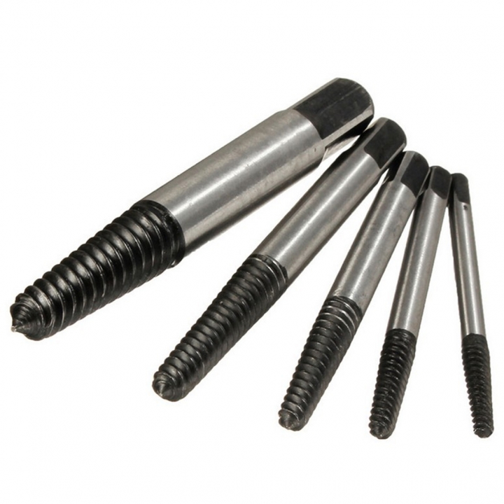 Screw Extractors Damaged Broken Screws Removal Tool Used in Removing the Damaged Bolts Drill Bits