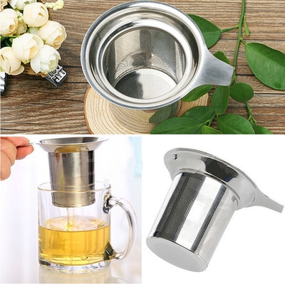 Tea leak Tea residue Funnel Rounded edge Single network Tea net Filter  Tea set Accessories