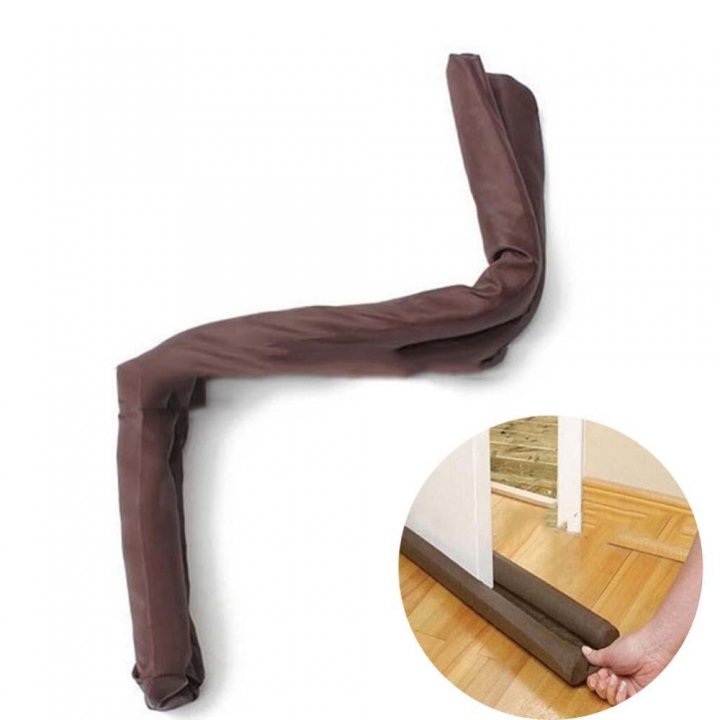 Guard Wind Dust Blocker Sealer Stopper Insulator Door Window Brown interior or exterior doors