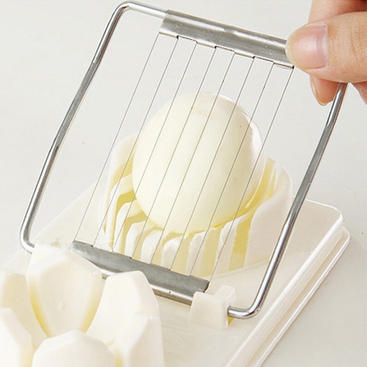 2in1 Cut Kitchen Egg Slicer Sectione Cutter Mold Flower Edges Gadgets Tools Ferramentas