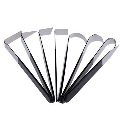 Sketch painting art tool 8 pieces stainless steel Handle blank Tool Roughing knife