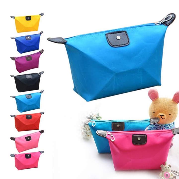 2set Multifunction multi-color fashion wash bag ingot waterproof storage bag zipper cosmetic bag