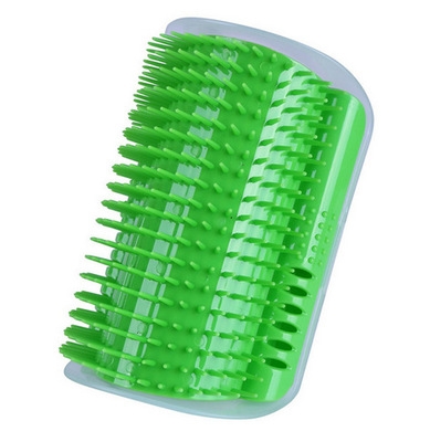 Scratching Bristles Cat Corner massage fixed Hair removal brush Tickling Comb pet Cat massager