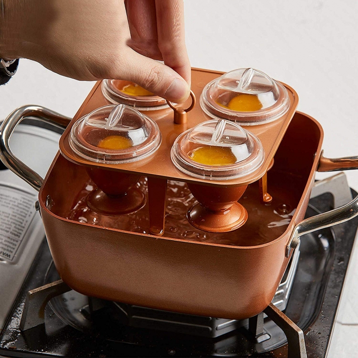 eggs kitchen XL microwave oven Baking Cup steam cooker egg cook Poach Pods tool