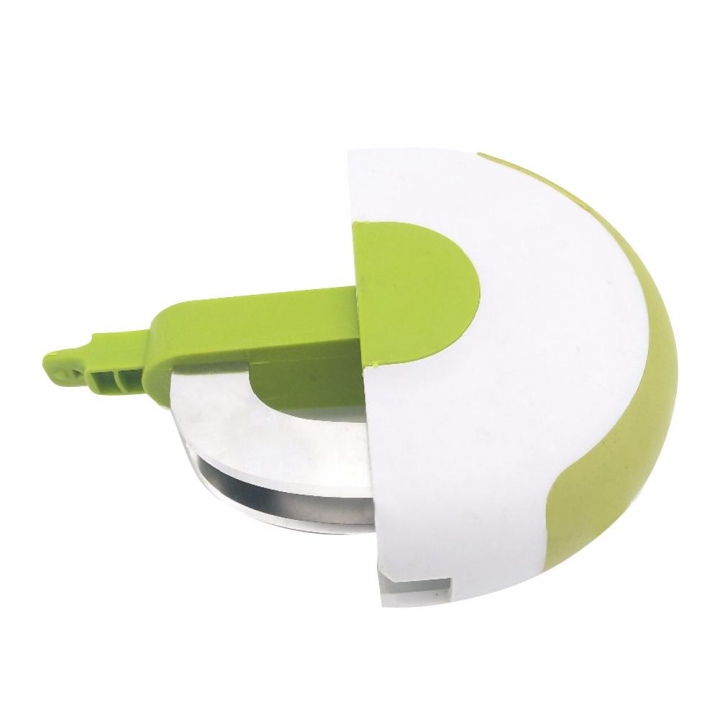 Chopper Herb Slicer Knife Double Chopping Blade Vanilla Slicer Round Pizza Salad Cutter  Kitchen Restaurant Supplies