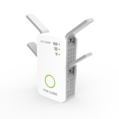 1200M Dual frequency wireless Wifi Repeater Enhance signal Through the wall router Amplifier